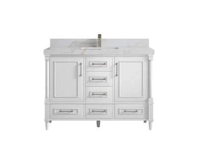 Aberdeen 48 in. W x 22 in. D Single Sink Bathroom Vanity - Willow Bath and Vanity