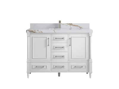 Aberdeen 48 in. W x 22 in. D Single Sink Bathroom Vanity - Willow Bath and Vanity