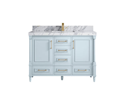 Aberdeen 48 in. W x 22 in. D Single Sink Bathroom Vanity - Willow Bath and Vanity