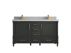 Aberdeen 60 in. W x 22 in. D Double Sink Bathroom Vanity - photo 30