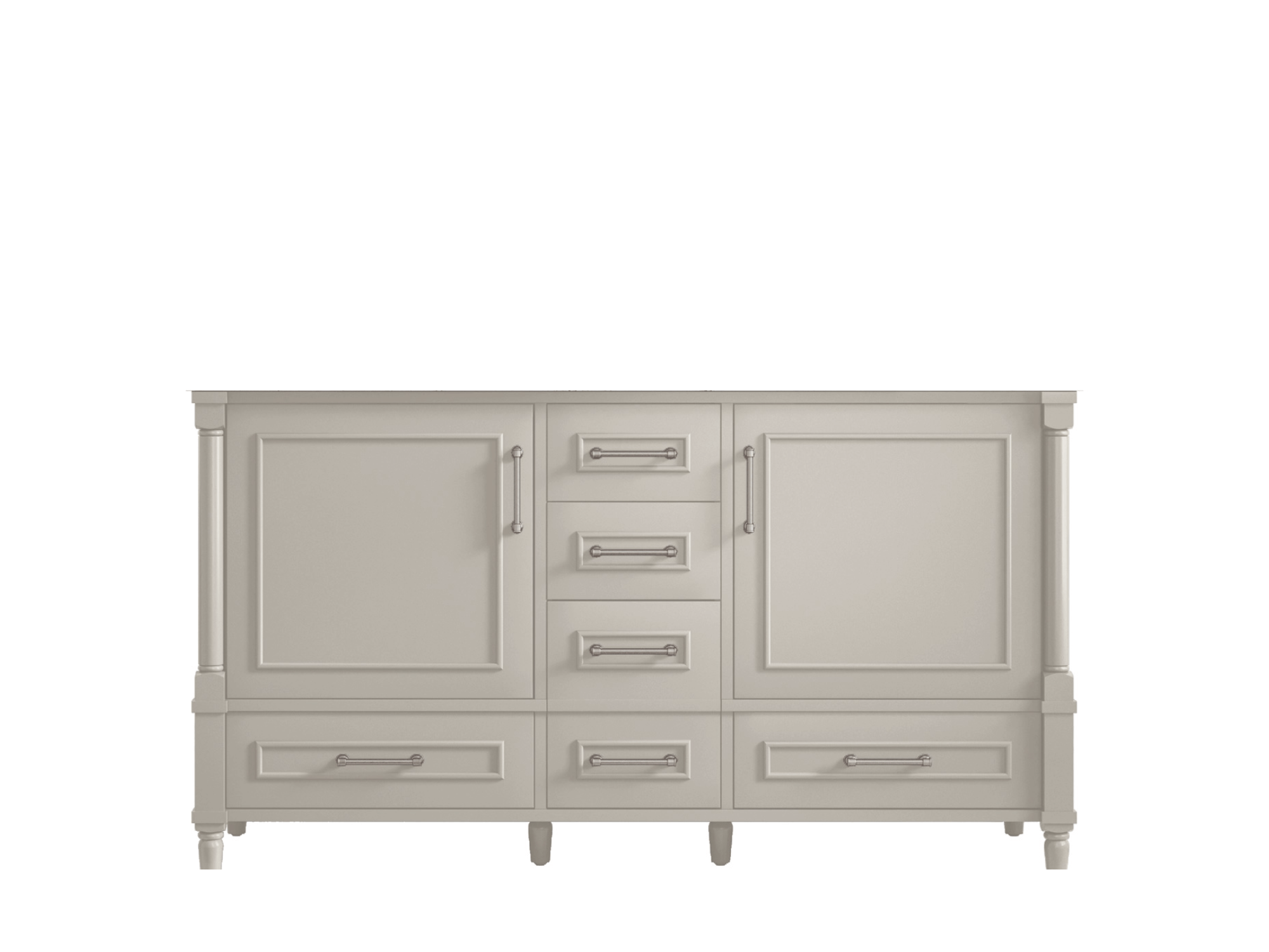 Aberdeen 60 in. W x 22 in. D Double Sink Bathroom Vanity - Willow Bath and Vanity