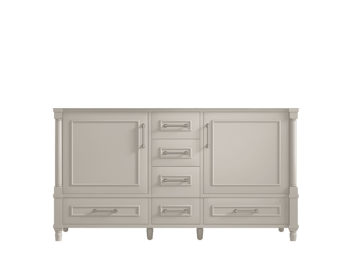 Aberdeen 60 in. W x 22 in. D Double Sink Bathroom Vanity - photo 6