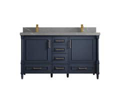 Aberdeen 60 in. W x 22 in. D Double Sink Bathroom Vanity - photo 34