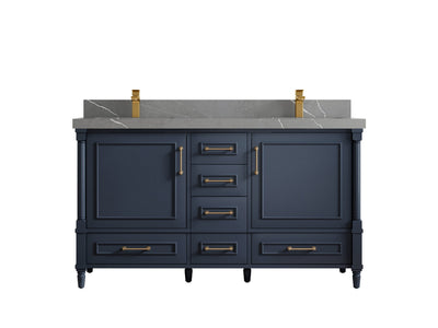 Aberdeen 60 in. W x 22 in. D Double Sink Bathroom Vanity - Willow Bath and Vanity