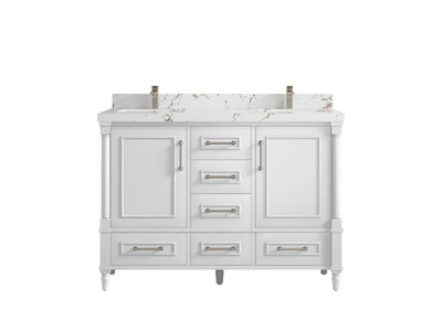 Aberdeen 60 in. W x 22 in. D Double Sink Bathroom Vanity - Willow Bath and Vanity