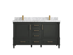 Aberdeen 60 in. W x 22 in. D Double Sink Bathroom Vanity - photo 8