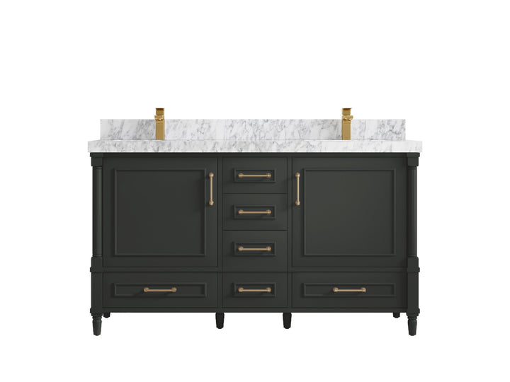 Aberdeen 60 in. W x 22 in. D Double Sink Bathroom Vanity - photo 8