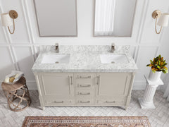 Aberdeen 60 in. W x 22 in. D Double Sink Bathroom Vanity - photo 18