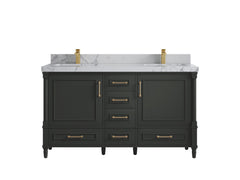 Aberdeen 60 in. W x 22 in. D Double Sink Bathroom Vanity - photo 40