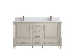 Aberdeen 60 in. W x 22 in. D Double Sink Bathroom Vanity - photo 29