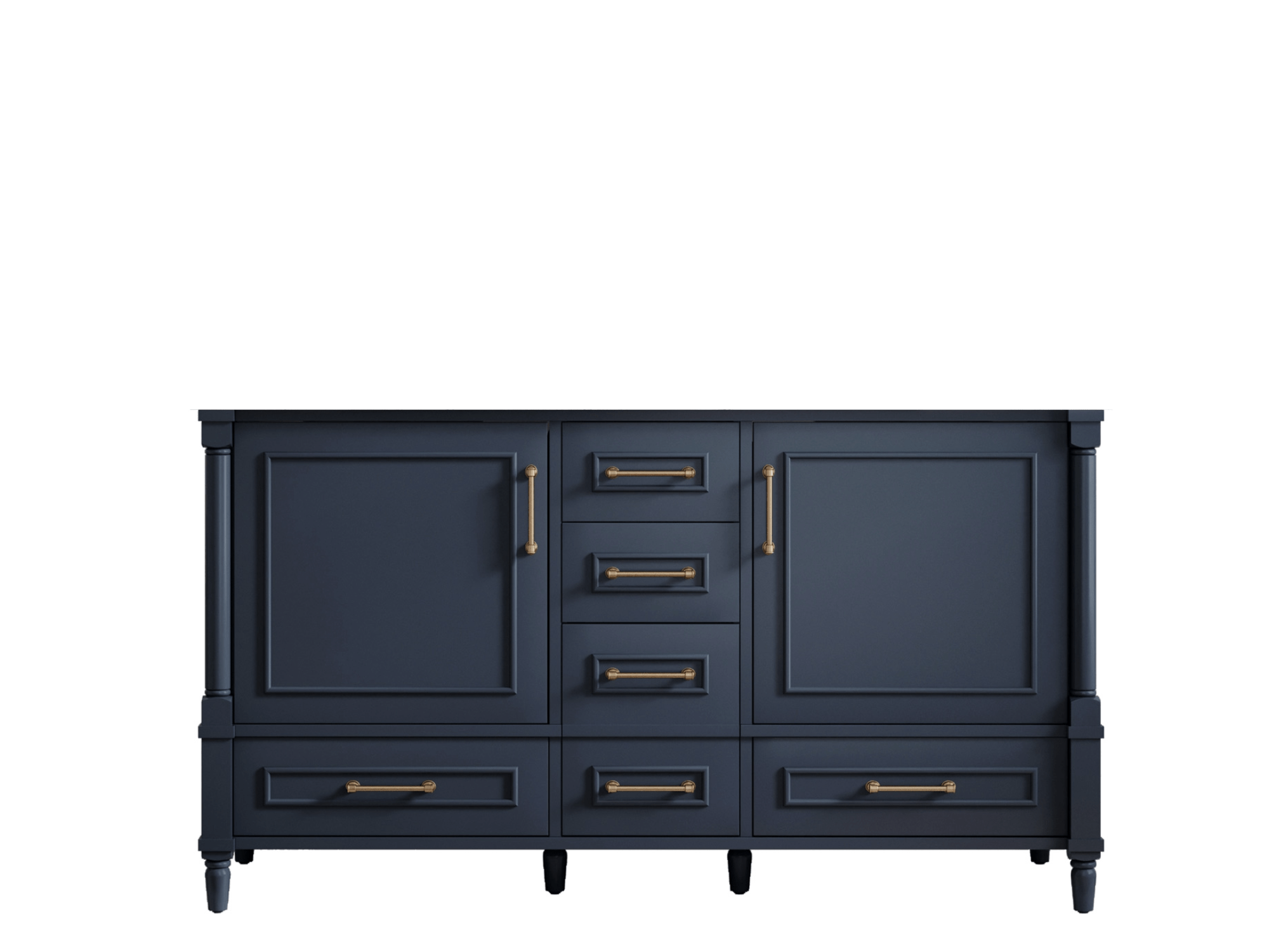 Aberdeen 60 in. W x 22 in. D Double Sink Bathroom Vanity - Willow Bath and Vanity