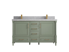 Aberdeen 60 in. W x 22 in. D Double Sink Bathroom Vanity - photo 30