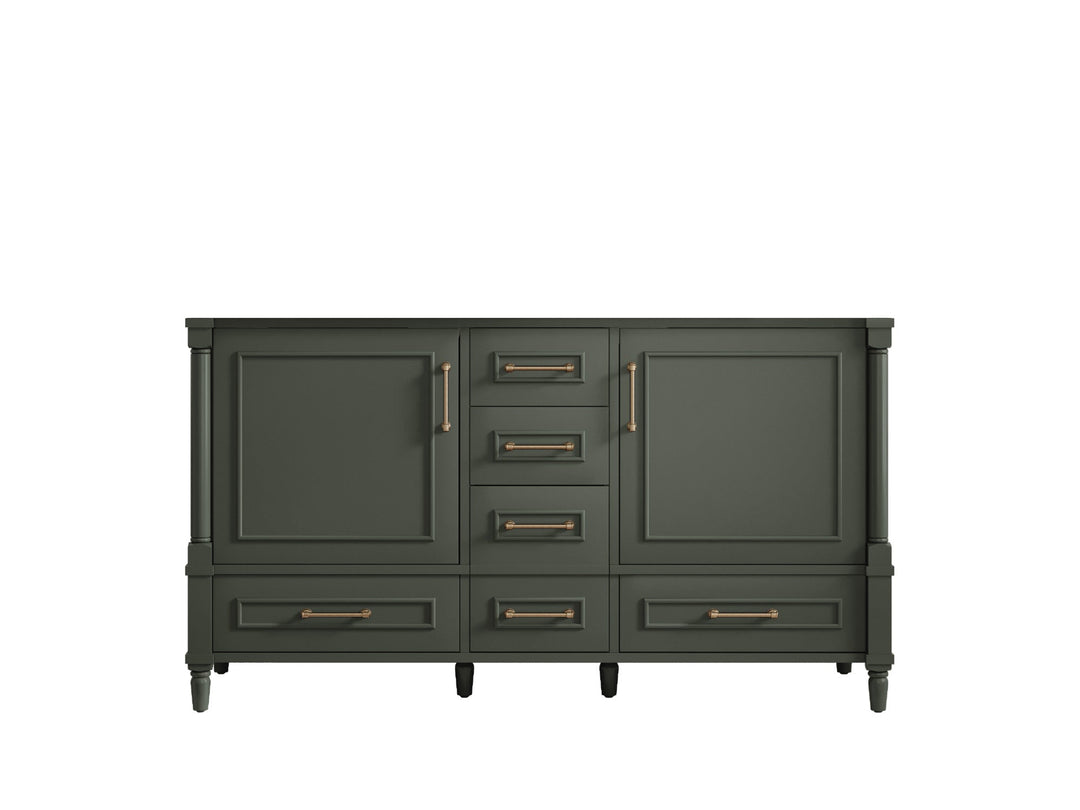 Aberdeen 60 in. W x 22 in. D Double Sink Bathroom Vanity - Willow Bath and Vanity