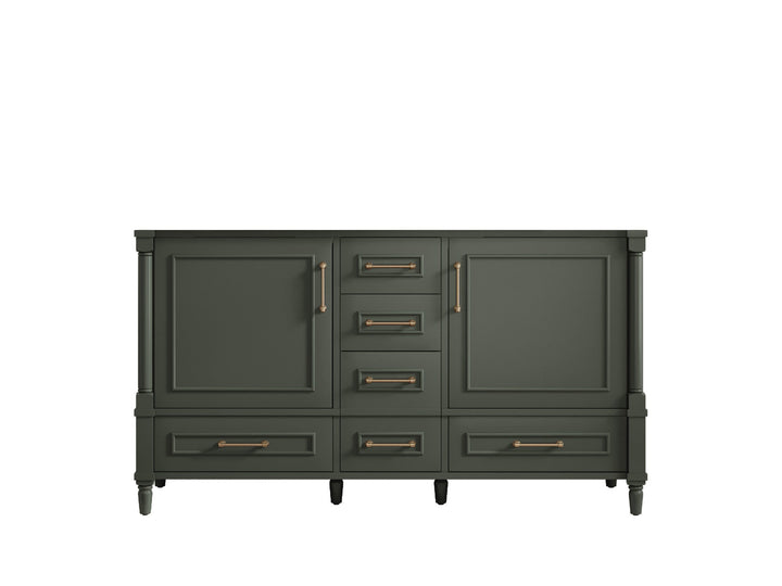 Aberdeen 60 in. W x 22 in. D Double Sink Bathroom Vanity - photo 6