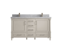 Aberdeen 60 in. W x 22 in. D Double Sink Bathroom Vanity - photo 31