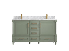 Aberdeen 60 in. W x 22 in. D Double Sink Bathroom Vanity - photo 10