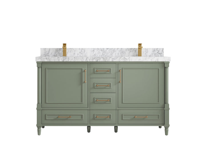 Aberdeen 60 in. W x 22 in. D Double Sink Bathroom Vanity - photo 10