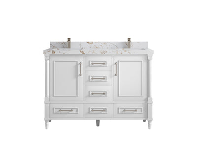 Aberdeen 60 in. W x 22 in. D Double Sink Bathroom Vanity - Willow Bath and Vanity