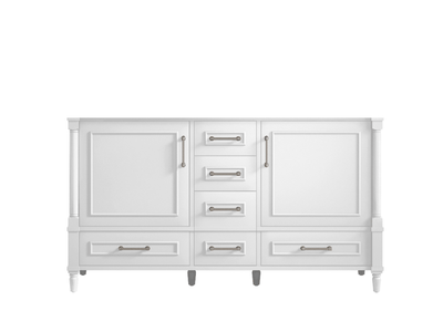 Aberdeen 60 in. W x 22 in. D Double Sink Bathroom Vanity - Willow Bath and Vanity
