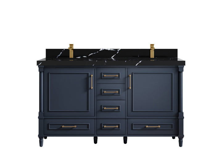 Aberdeen 60 in. W x 22 in. D Double Sink Bathroom Vanity - photo 14