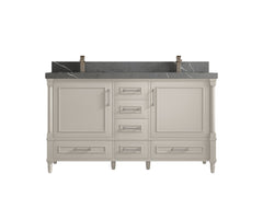 Aberdeen 60 in. W x 22 in. D Double Sink Bathroom Vanity - photo 33