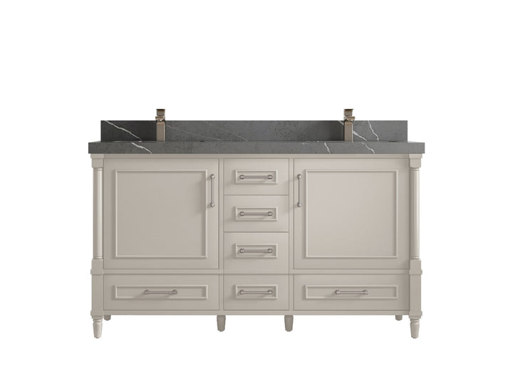 Aberdeen 60 in. W x 22 in. D Double Sink Bathroom Vanity - photo 33