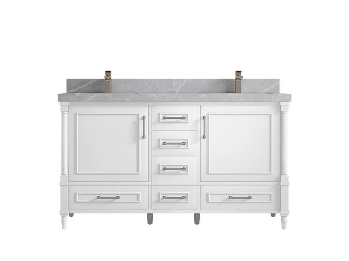 Aberdeen 60 in. W x 22 in. D Double Sink Bathroom Vanity - photo 30