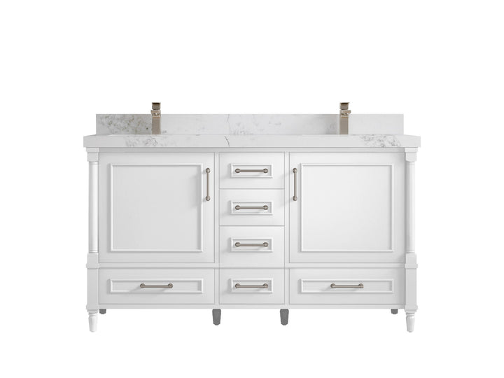 Aberdeen 60 in. W x 22 in. D Double Sink Bathroom Vanity - photo 18