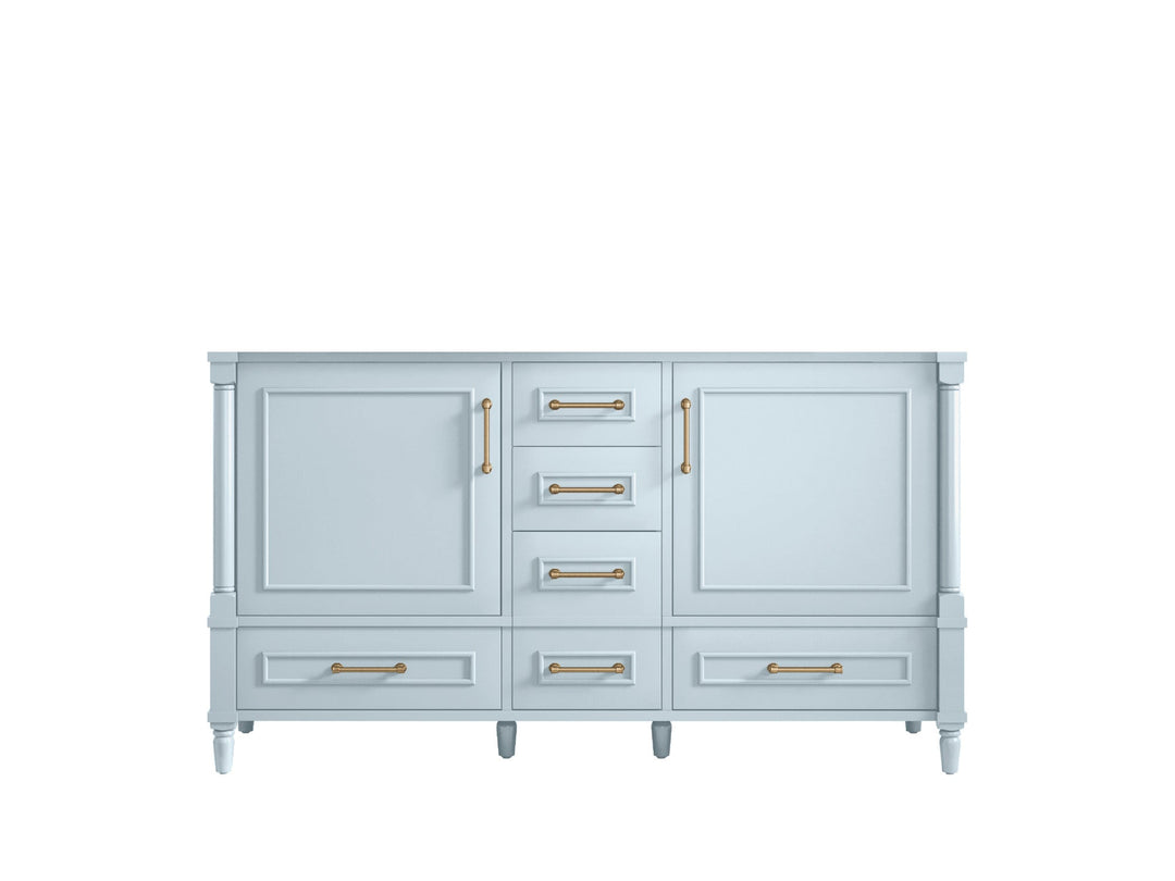 Aberdeen 60 in. W x 22 in. D Double Sink Bathroom Vanity - Willow Bath and Vanity