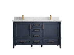 Aberdeen 60 in. W x 22 in. D Double Sink Bathroom Vanity - photo 20