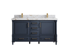 Aberdeen 60 in. W x 22 in. D Double Sink Bathroom Vanity - photo 38