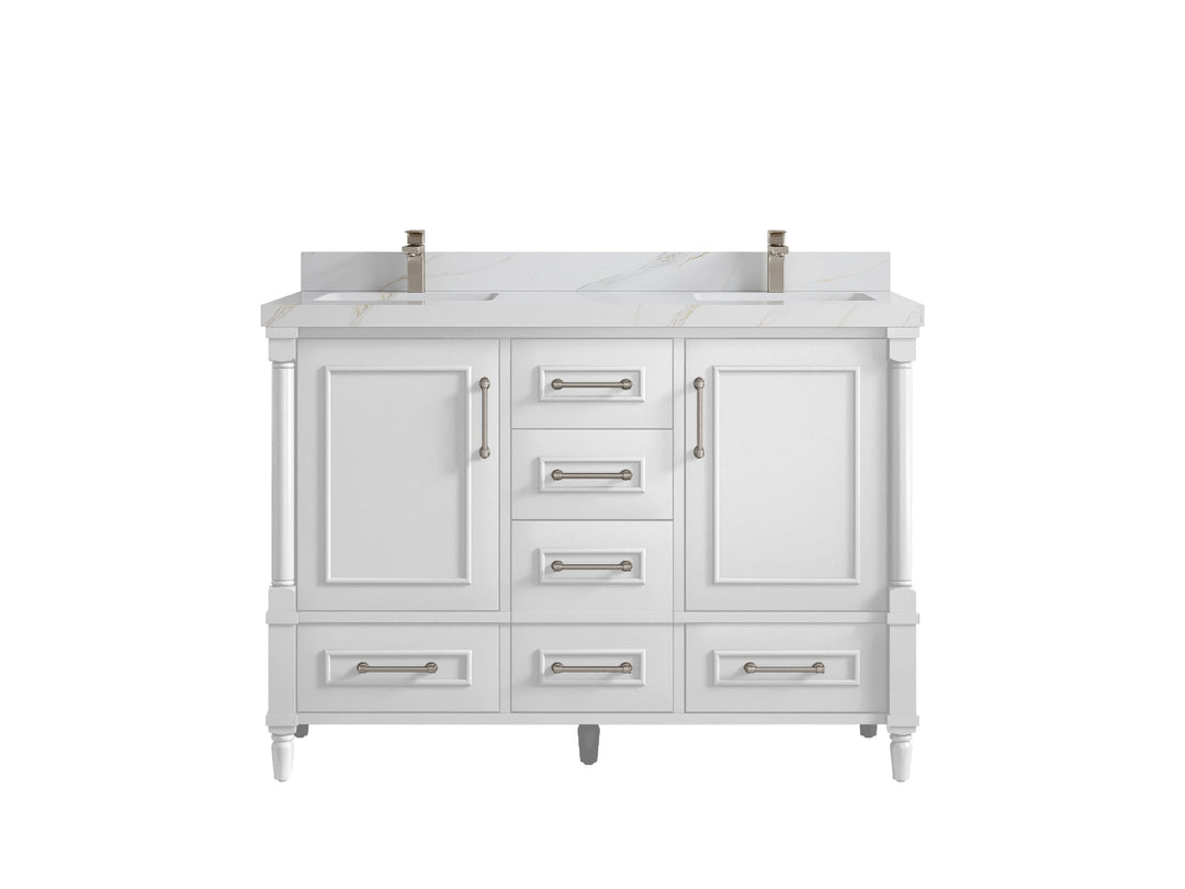 Aberdeen 60 in. W x 22 in. D Double Sink Bathroom Vanity - Willow Bath and Vanity