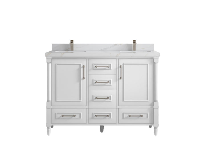 Aberdeen 60 in. W x 22 in. D Double Sink Bathroom Vanity - photo 20