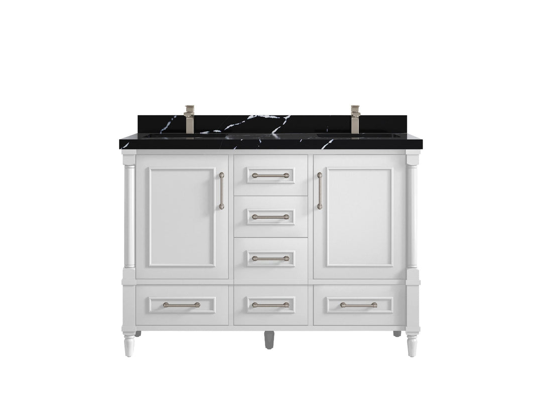 Aberdeen 60 in. W x 22 in. D Double Sink Bathroom Vanity - Willow Bath and Vanity