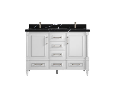 Aberdeen 60 in. W x 22 in. D Double Sink Bathroom Vanity - Willow Bath and Vanity