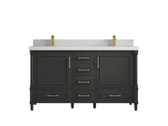 Aberdeen 60 in. W x 22 in. D Double Sink Bathroom Vanity - photo 10