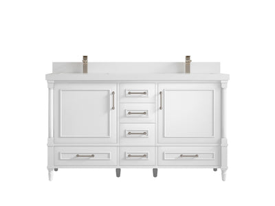 Aberdeen 60 in. W x 22 in. D Double Sink Bathroom Vanity - Willow Bath and Vanity