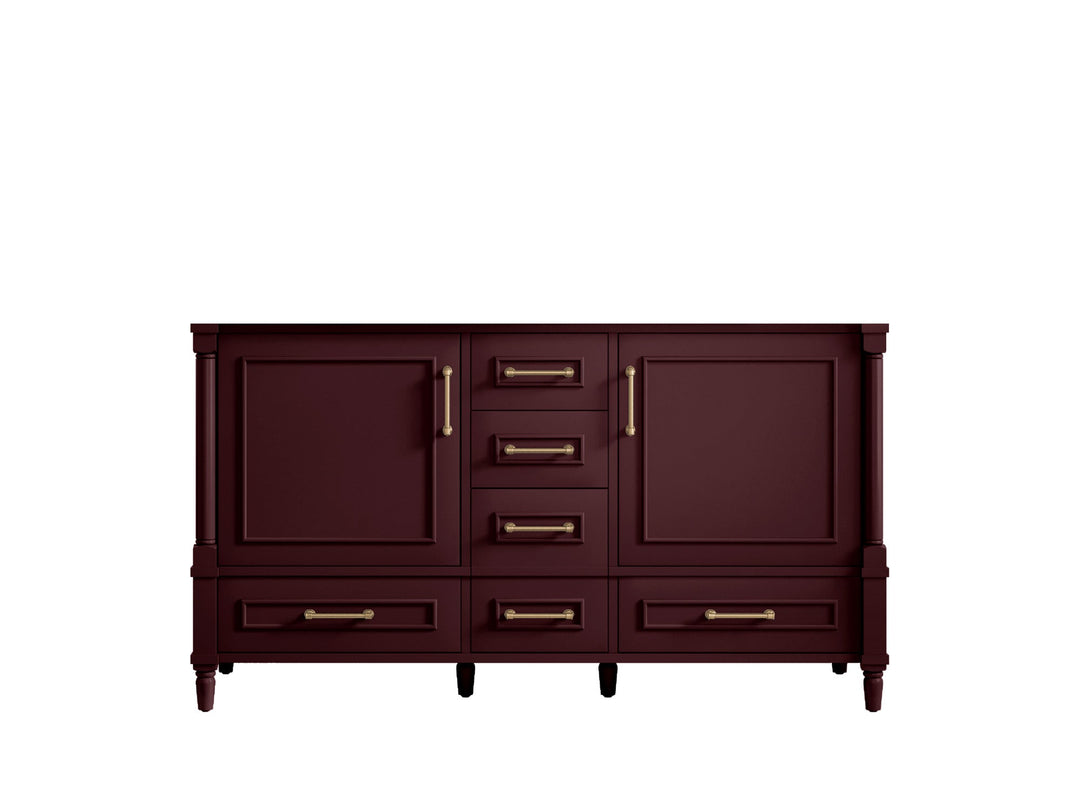 Aberdeen 60 in. W x 22 in. D Double Sink Bathroom Vanity - Willow Bath and Vanity