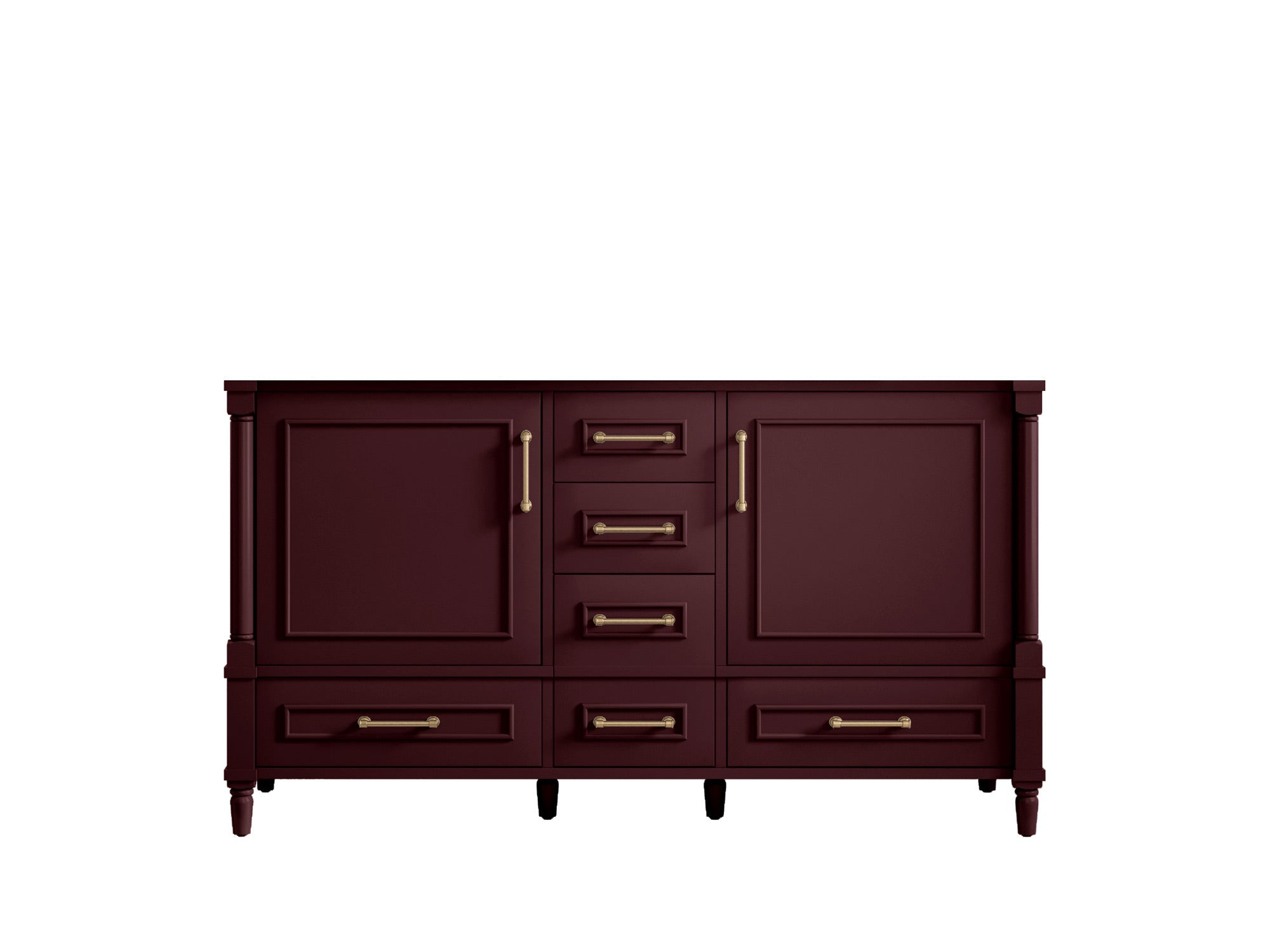 Aberdeen 60 in. W x 22 in. D Double Sink Bathroom Vanity - Willow Bath and Vanity