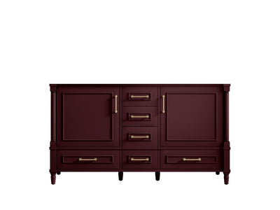 Aberdeen 60 in. W x 22 in. D Double Sink Bathroom Vanity - Willow Bath and Vanity