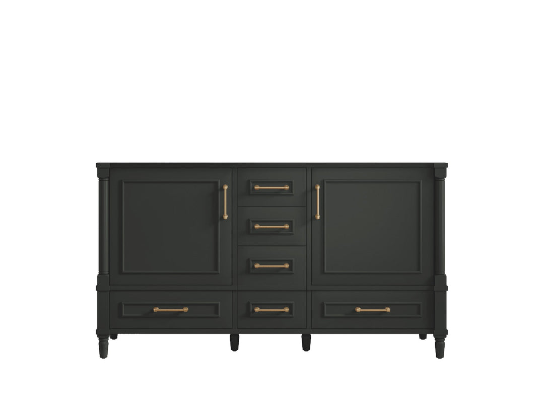 Aberdeen 60 in. W x 22 in. D Double Sink Bathroom Vanity - Willow Bath and Vanity