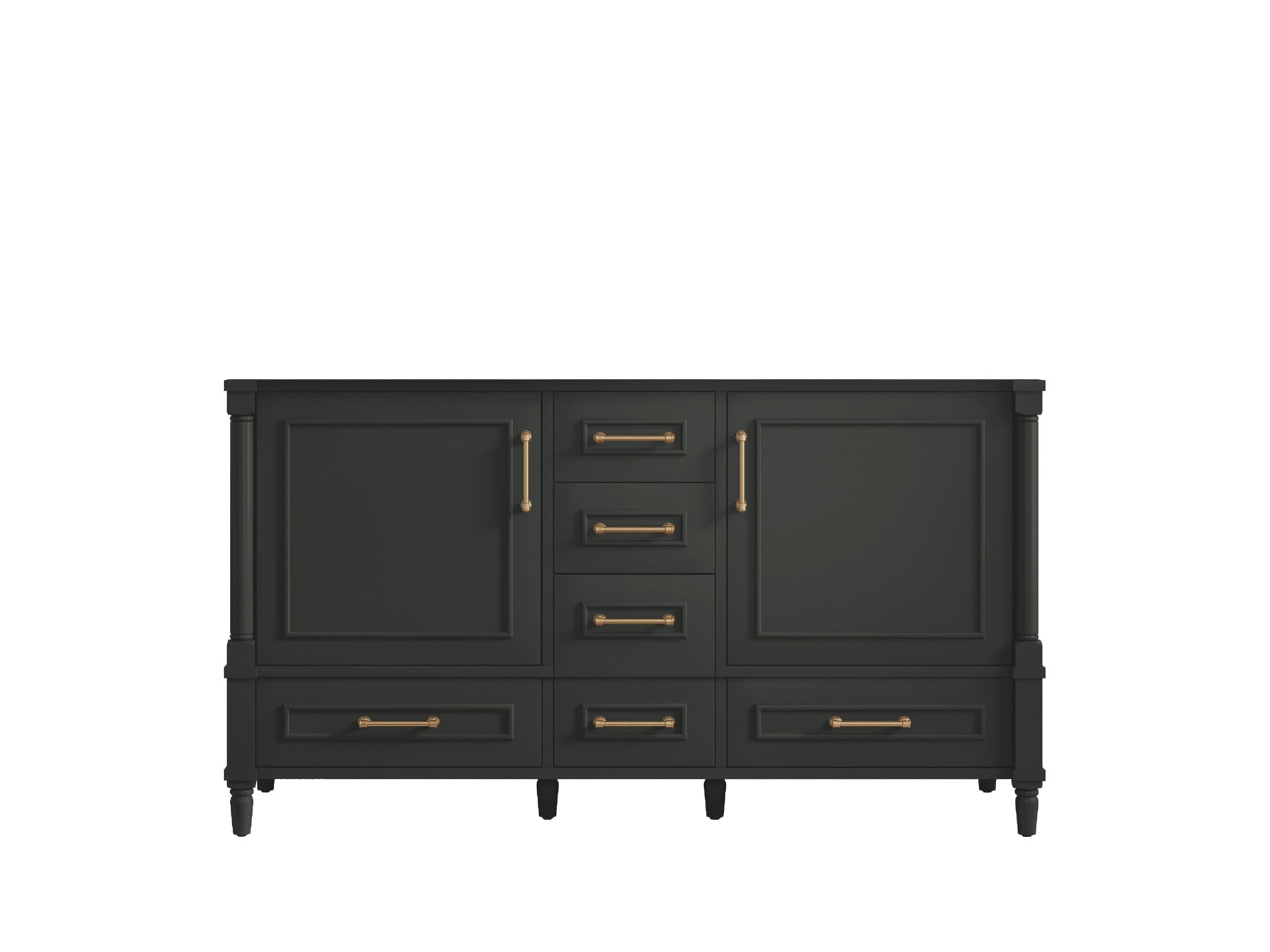 Aberdeen 60 in. W x 22 in. D Double Sink Bathroom Vanity - Willow Bath and Vanity