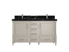 Aberdeen 60 in. W x 22 in. D Double Sink Bathroom Vanity - photo 9