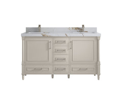 Aberdeen 60 in. W x 22 in. D Double Sink Bathroom Vanity - photo 11