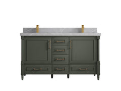 Aberdeen 60 in. W x 22 in. D Double Sink Bathroom Vanity - photo 30