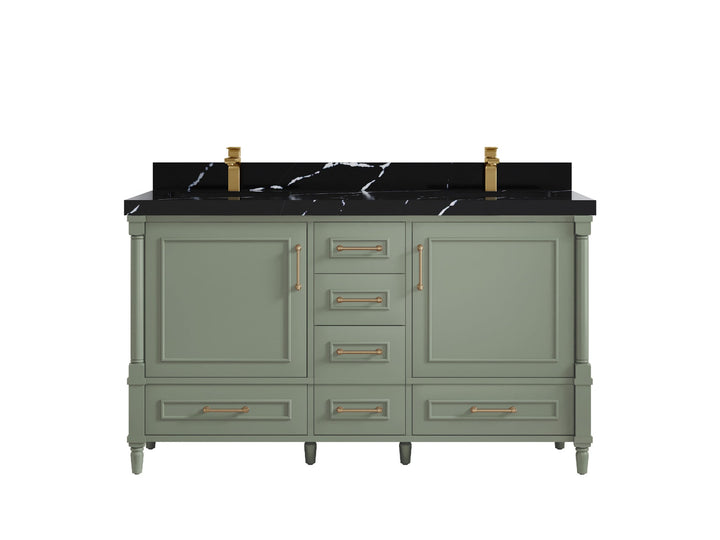 Aberdeen 60 in. W x 22 in. D Double Sink Bathroom Vanity - photo 14