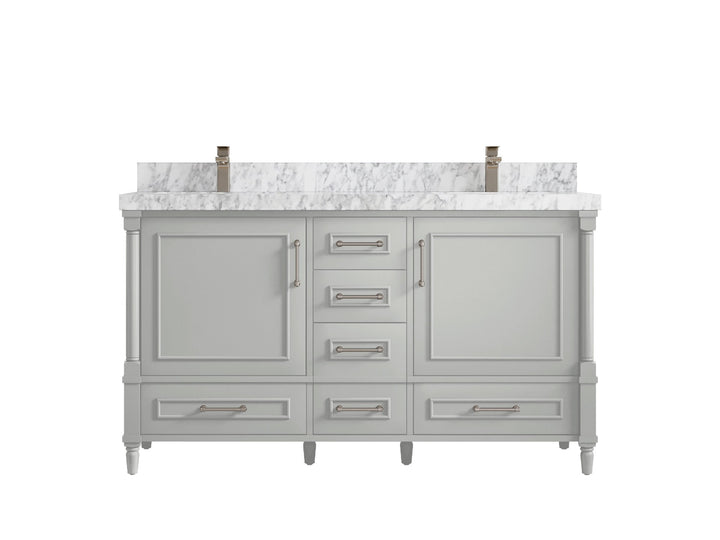 Aberdeen 60 in. W x 22 in. D Double Sink Bathroom Vanity - photo 8
