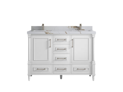 Aberdeen 60 in. W x 22 in. D Double Sink Bathroom Vanity - Willow Bath and Vanity