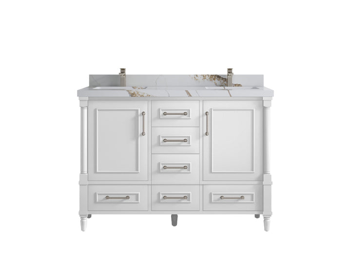Aberdeen 60 in. W x 22 in. D Double Sink Bathroom Vanity - photo 14