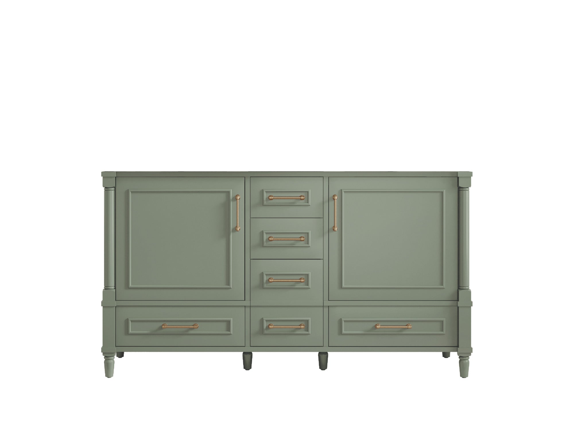 Aberdeen 60 in. W x 22 in. D Double Sink Bathroom Vanity - Willow Bath and Vanity